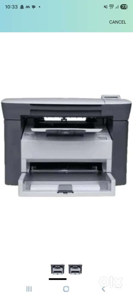 HP Laserjet M1005 MFP Multi-Function Printer Black Ink
