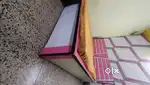 King size bed with mattress, 5 years old 'usable condition'