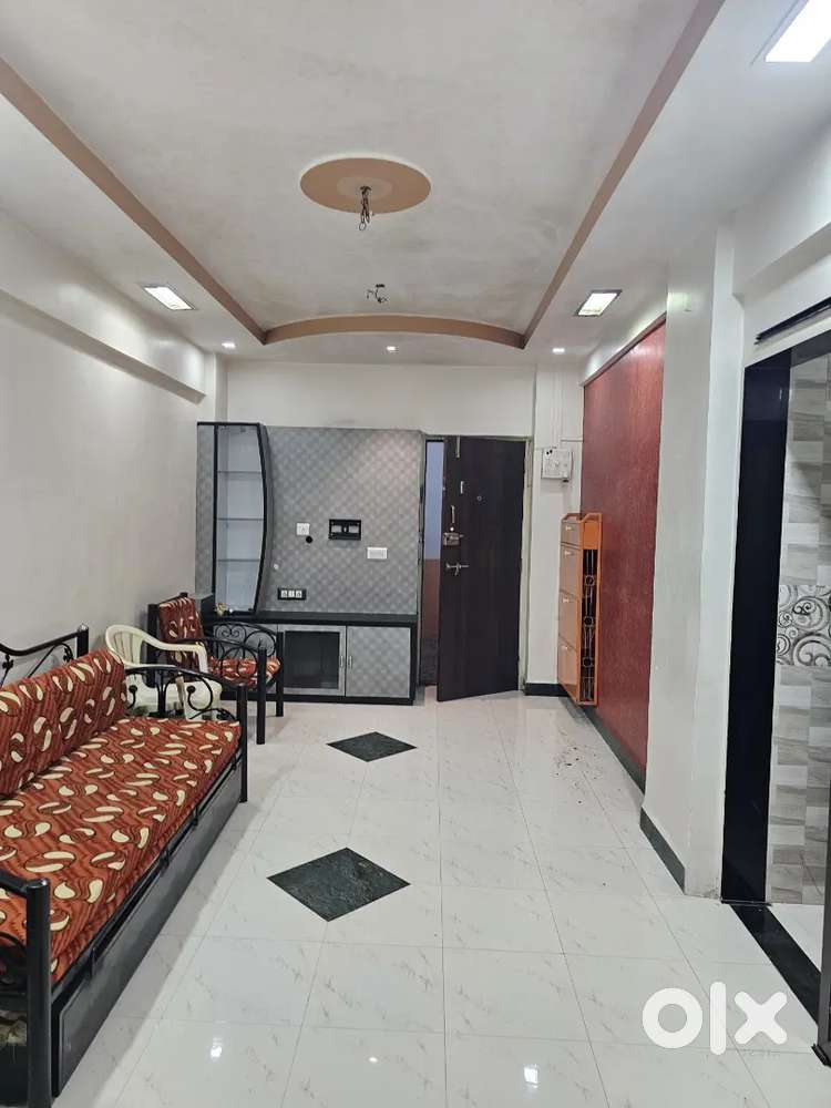 Furnished 1 BHK Flat For Rent Nearby Station Dombivli West