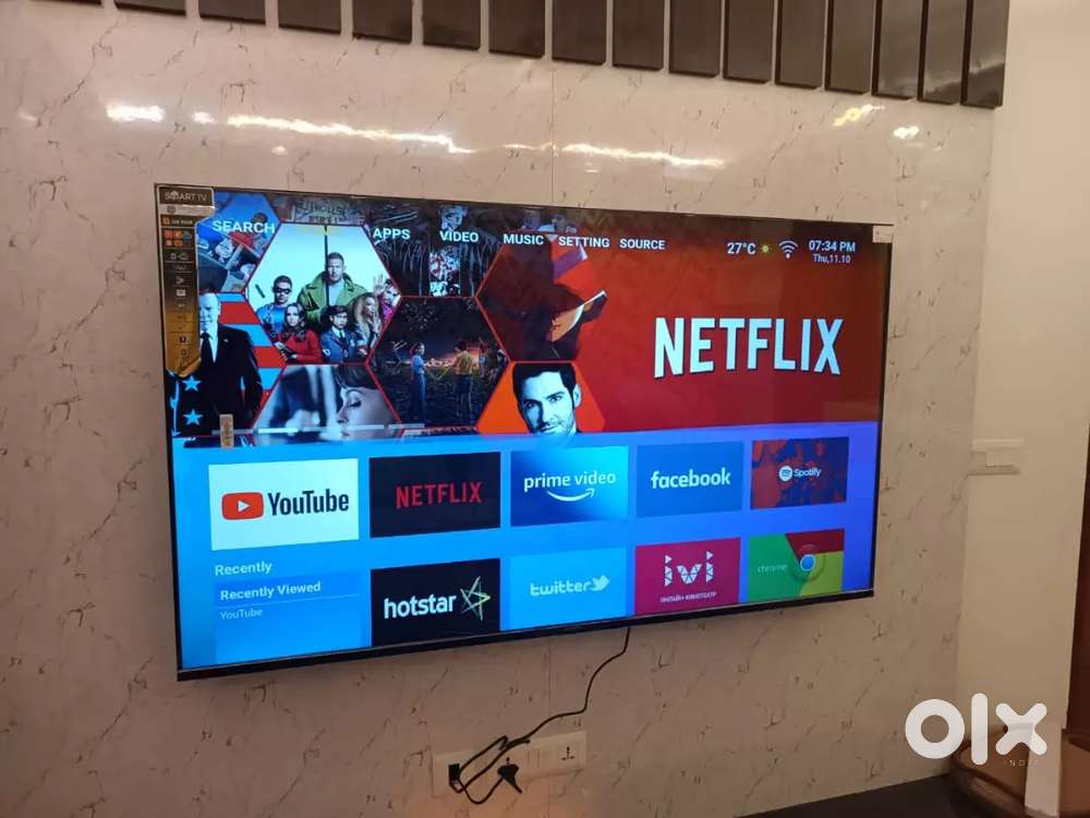 TCL led tv 55 inches for rs@16000/-