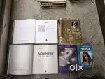 All books, chethan bagath, french, osho, etc