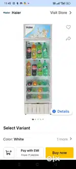 HAIER DISPLAY FRIDGE
