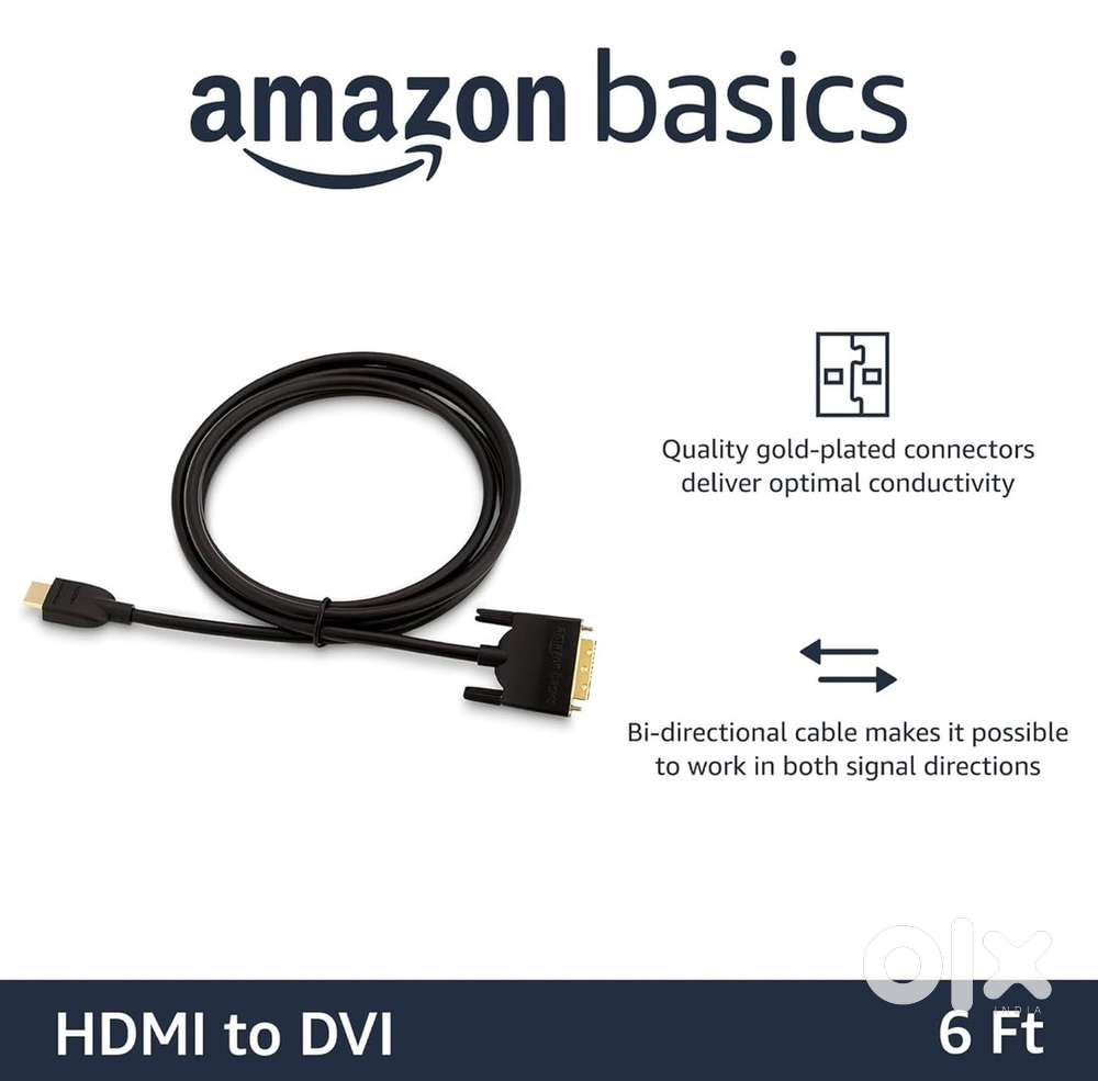 HDMI to DVI Cable amazon basics
