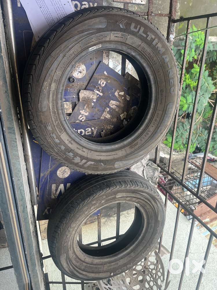 2 tyres of car price negotiable