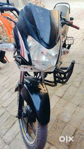 The brand of bike is TVS Sport;model 2012