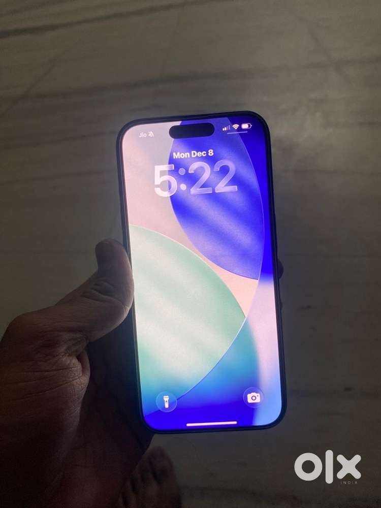 iPhone 15 pro blue colour Indian set and original set