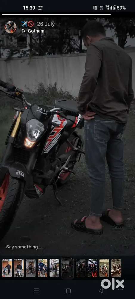 Perches new bike