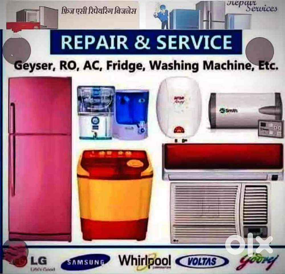 Ac fridge washing machine Geyser repair and service