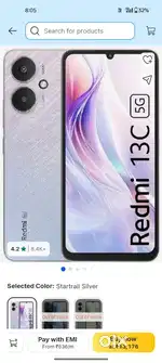 Redmi 13c 5g. 8 256
