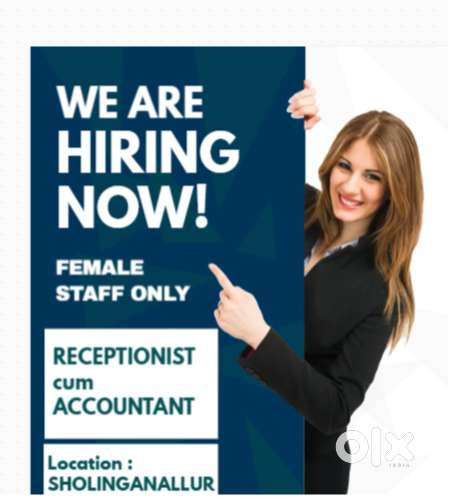 RECEPTIONIST cum ACCOUNTANT