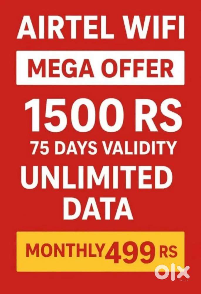 Airtel wifi+ip tv+23Otg