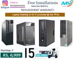 intel-500gb hard disk/i5#4gb ram/cpu#computers*warranty-wifi@graphics
