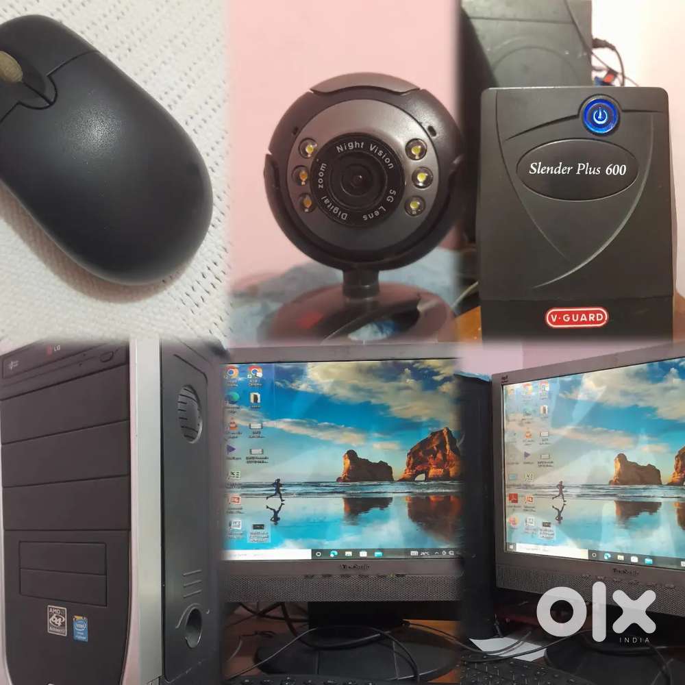 Desktop Computer Full Set With WEB-CAM