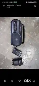 BPL tape player with FM and Canon Camera