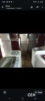 Refrigerator and washing machine at low price
