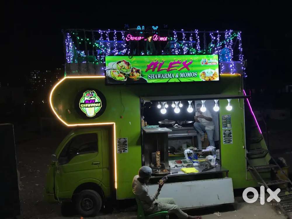 Food truck sell for running condition chaines menu with all equipment