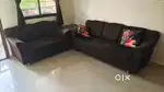 Sofa Set With Corner Table & Tipoy