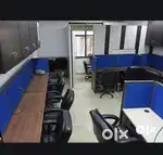 Fully furnished office on rent