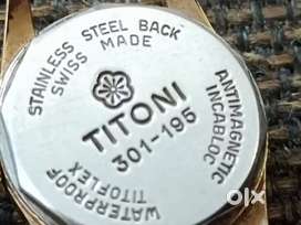 old watch Titoni orjinal swise anti maggnetc incablok