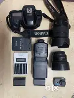 Canon 80 D with Canon 18-135 mm USM lens & Canon 50 mm Portrait Lens