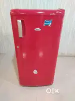 Second Hand Whirlpool Single Door Fridge 4 Star 170 litres.
