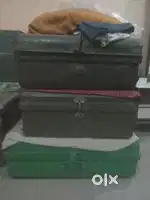Solid Iron Box Lohe ki Baksa Baksa Iron trunk ..