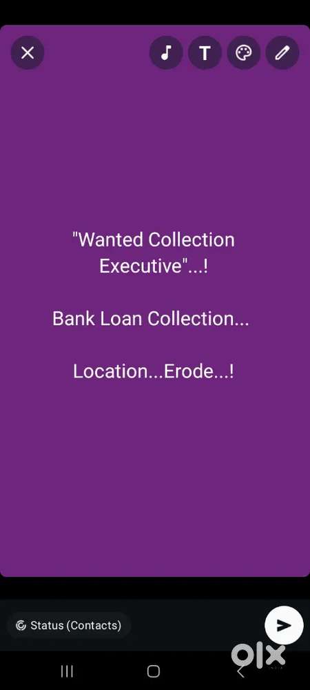 Wanted Collection Executive