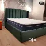 Plywood double bed
