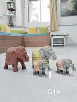Elephant sculpture / murti