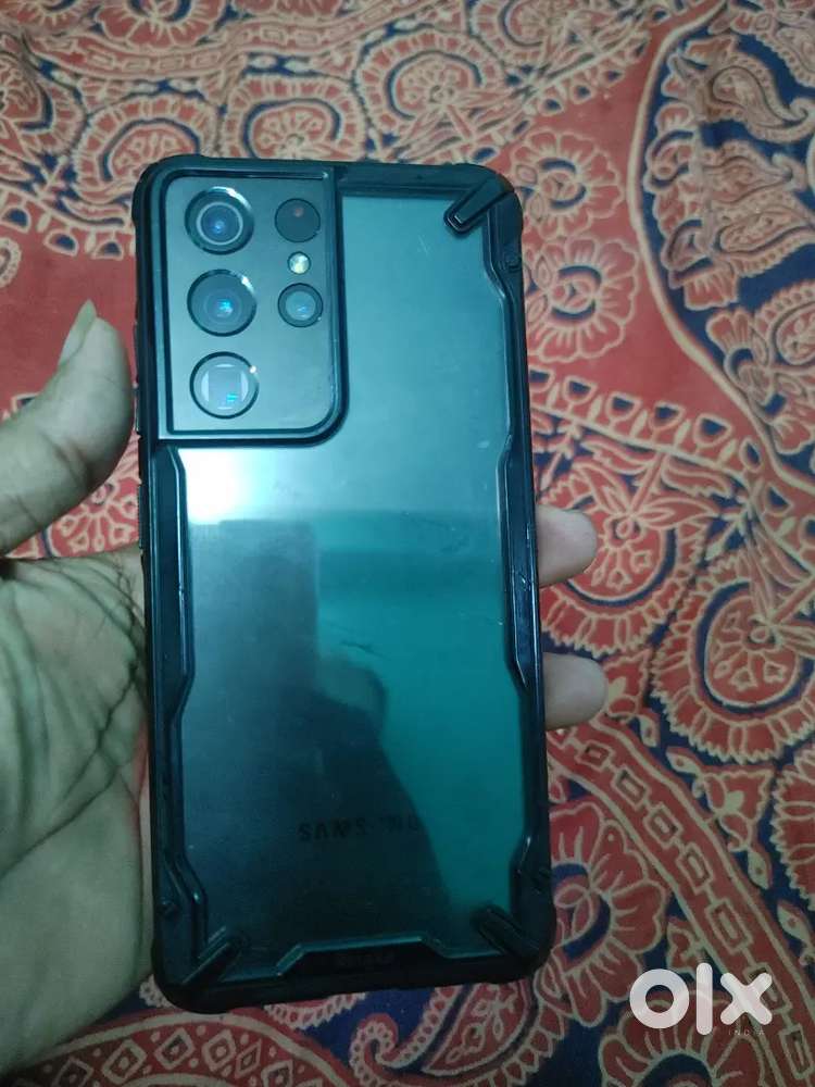 Samsung s21 ultra 12 gb ram 128 memory all  pakka condition