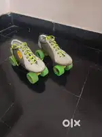 Baroda skates and hockey stick