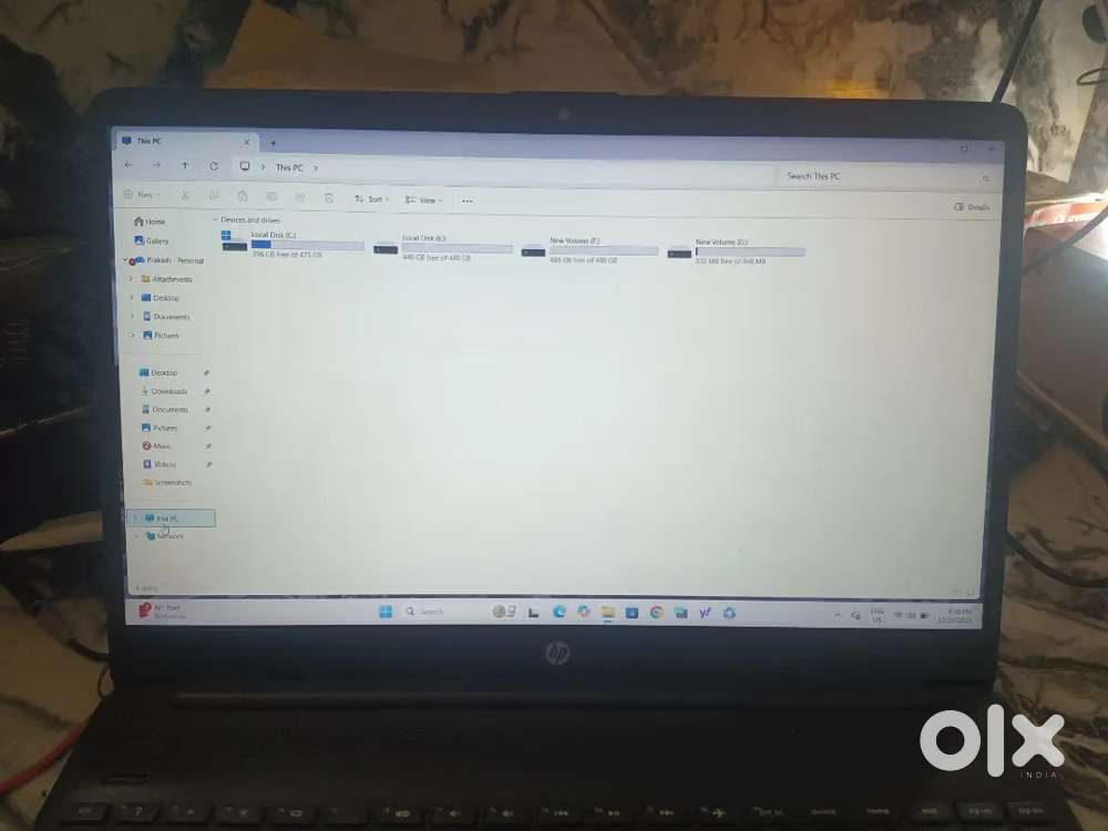 Hp laptop i5-10th gen