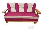 WOODEN SOFA SET