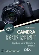 Canon DSLR Camera For Rent Nikon Sony Mirrorless lens
