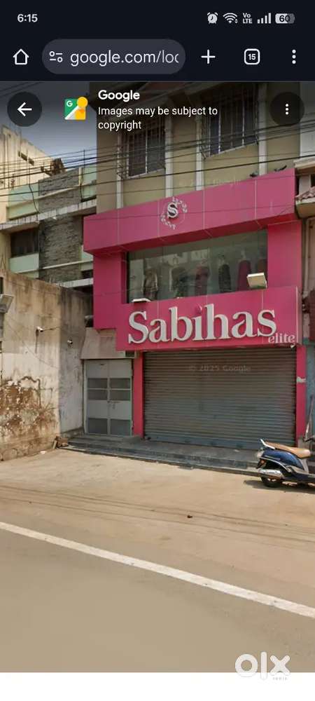 Shop for rent at Mehdipatnam to Asifnagar main road