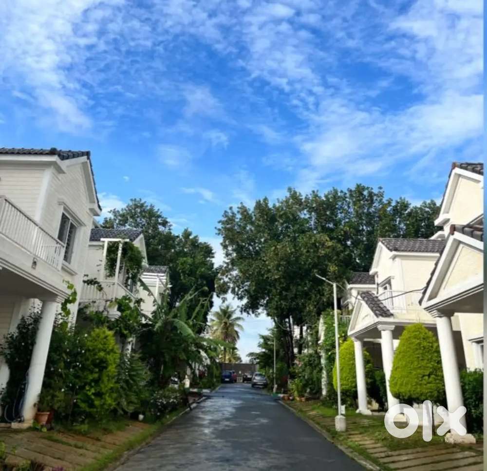 Independent Villa 3BHK with a very professionally managed society