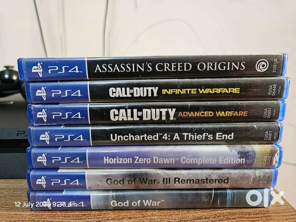 Physical PS4 games