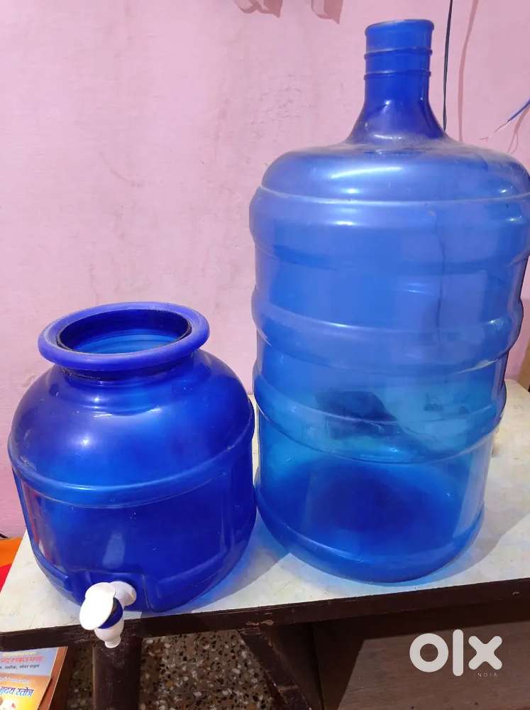 Watter  jar and cane