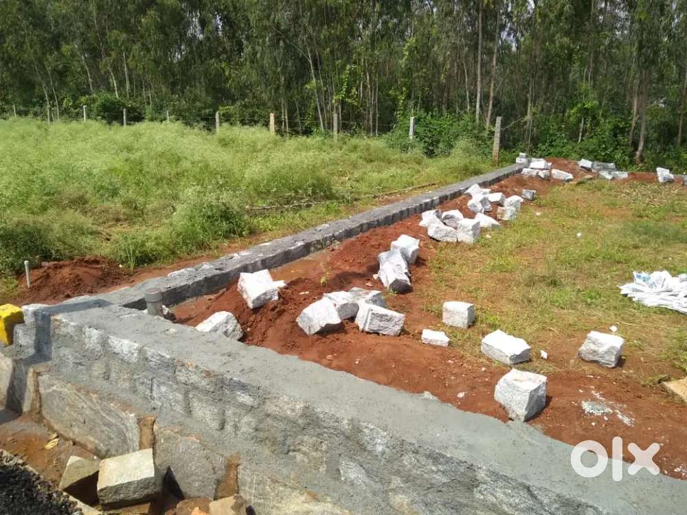 Plot with compund and a sheet house