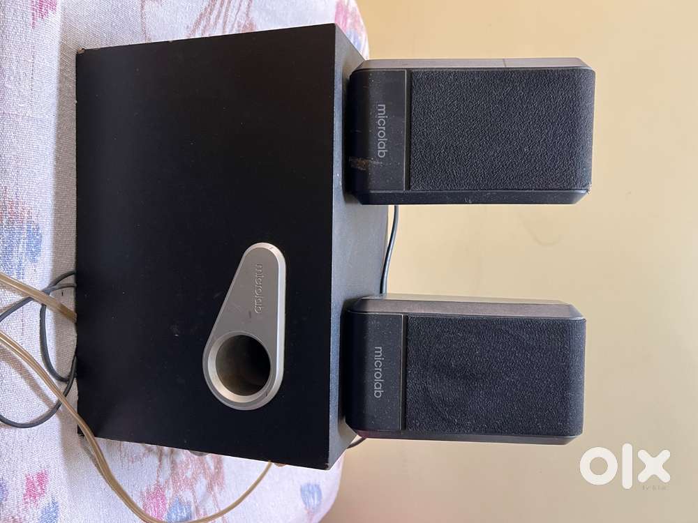 Micro Lab Big Speaker with 2 woofers