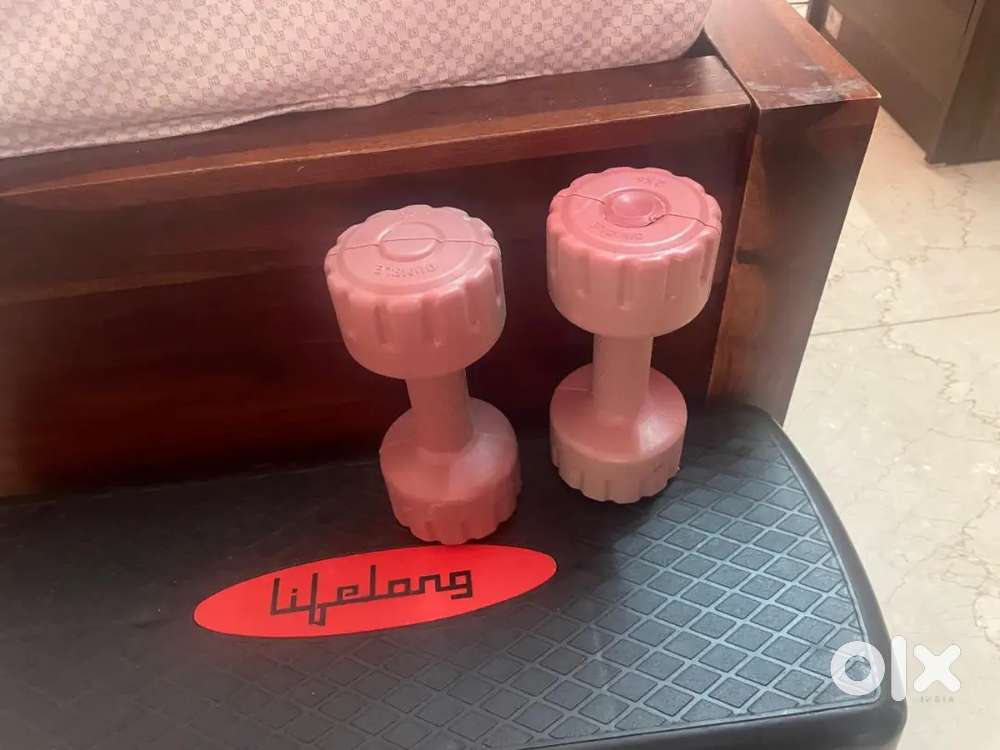 Stepper and 2 Kg Dumbbells for INR 1000/-