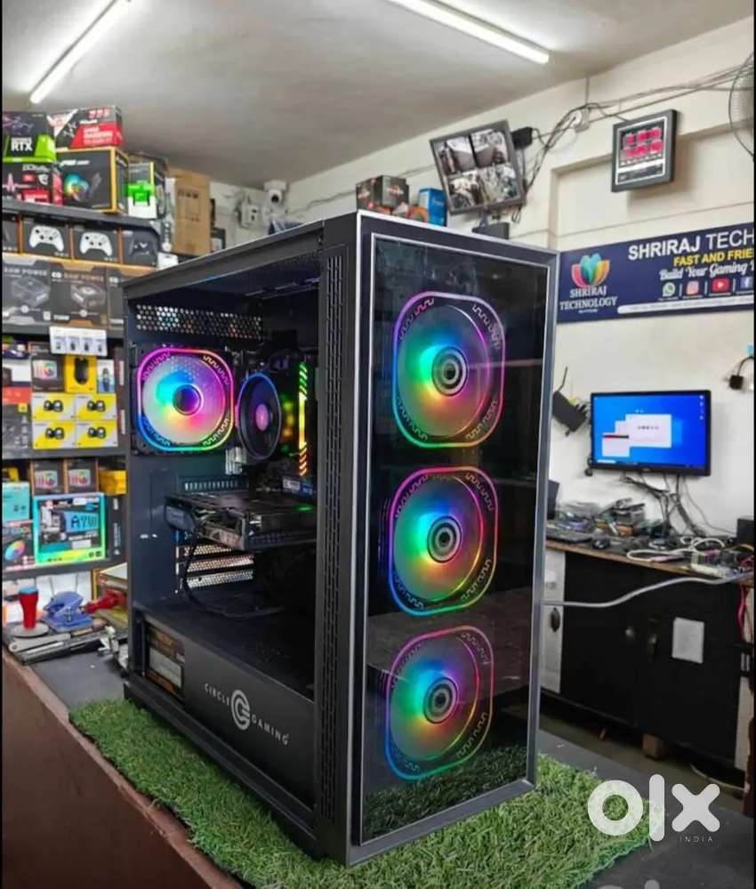 BRAND new PowerFull High End Gaming & Editing Cpu RGBram graphics card