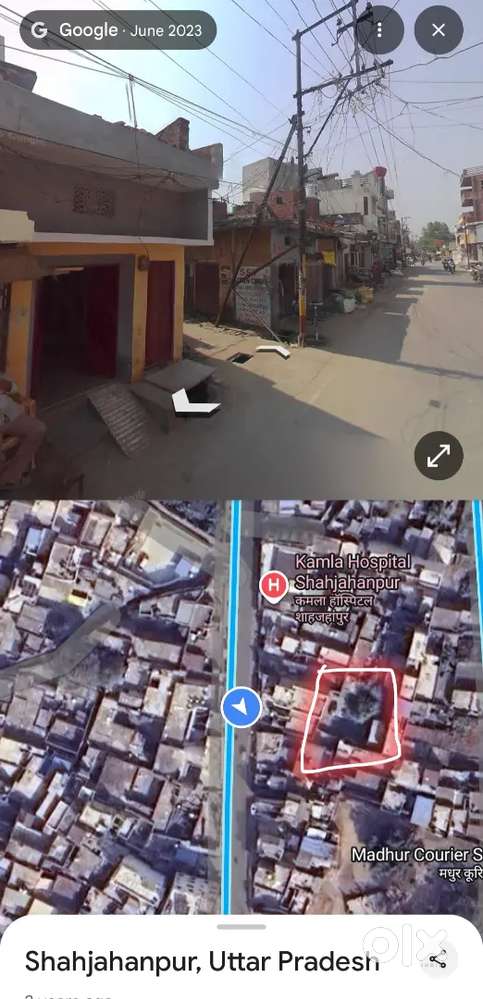 Plot for sell near kamala hospital shahjahanpur prime road