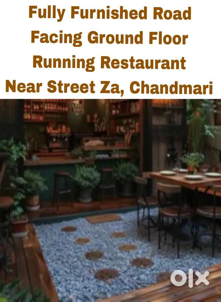 Road Facing Ground Floor Fully Furnished Restaurant