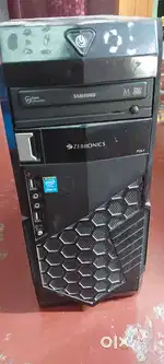 CPU&monitor intel i3 4th gen processor and 4 gb ram with 128 gb ssd