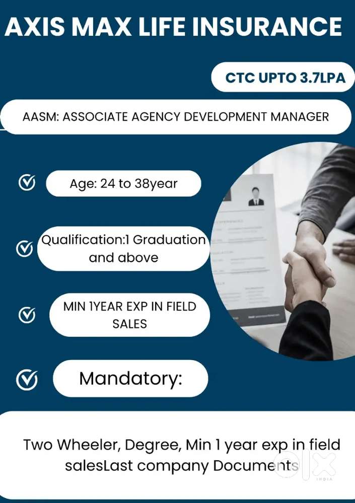 Pune-AADM-min1yrexp field sales-ctc upto 3.7lpa-age 23 to38-