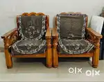 Sofa set including 1 sofa and 2 chairs