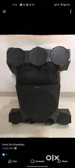 Sony home theatre system na speaker che amplifier nathi