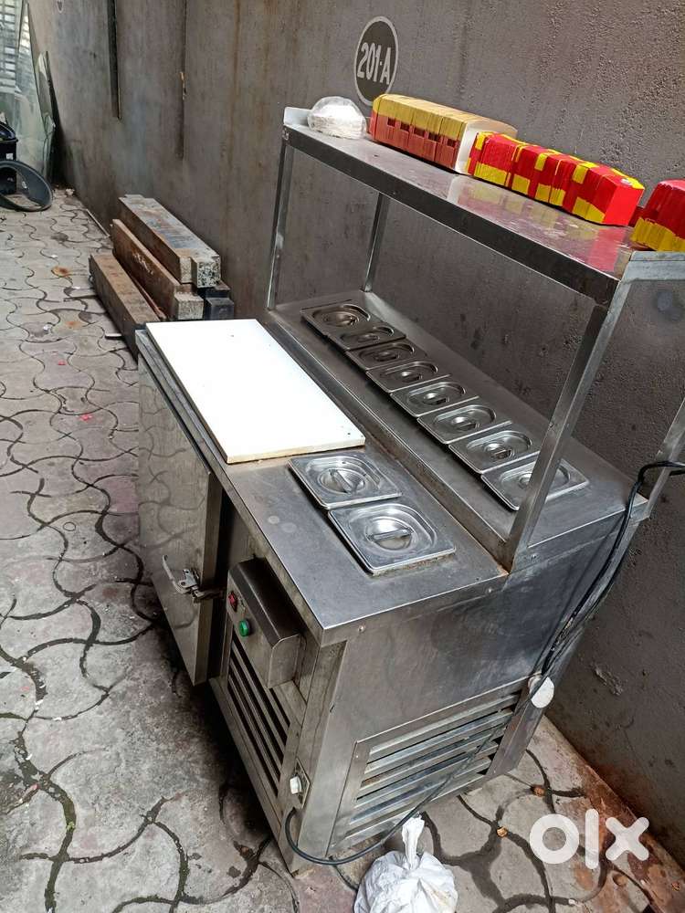 Mutipurpose cooling and heating new steel counter