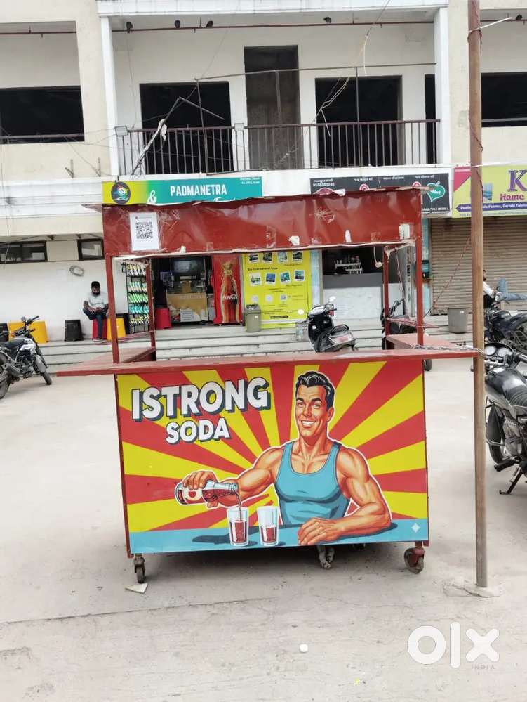 Lari with full setup of soda center for sell or rent